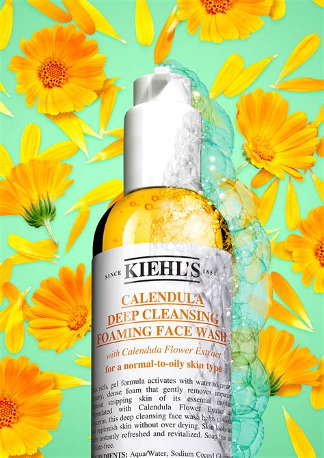 Kiehl’s new Calendula Deep Cleansing Foaming Face Wash – Yakymour Men