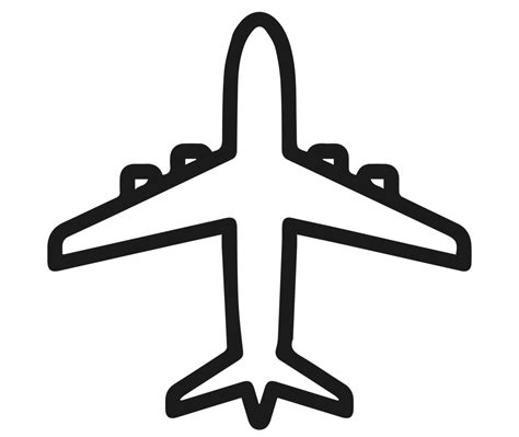 plane icon icon png on Transparent Background 14455865 PNG