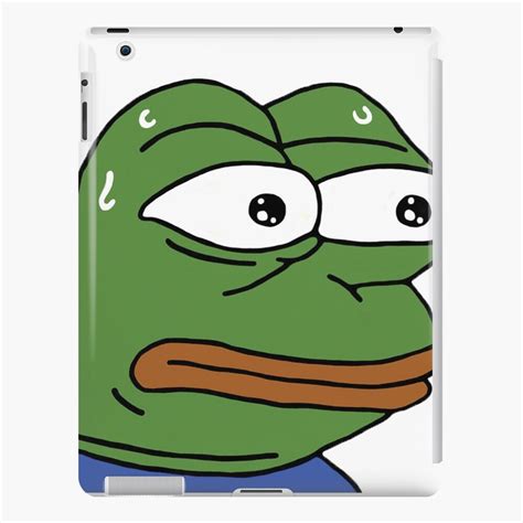 "MonkaS Twitch Emote in HD" iPad Case & Skin for Sale by Mash701 ...