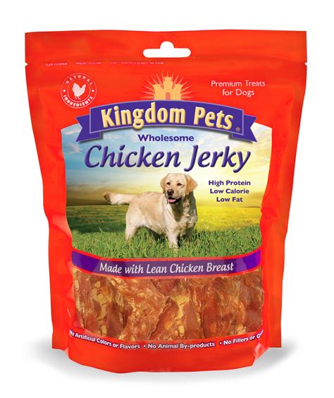 Kingdom Pets Premium Chicken Jerky Dog Treats 48 oz. - Walmart.com