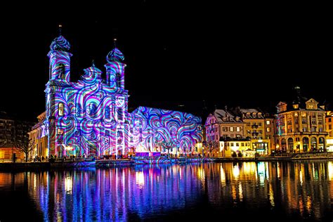 Lucerne light festival on Behance