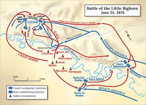 The Battle of Little Bighorn, Part One (25 June, 1876) - Mr. Jensen's U ...