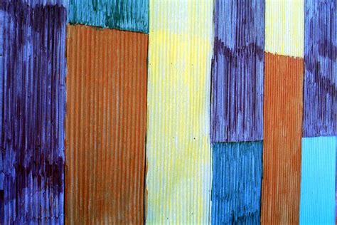 Painted Corrugated Sheet Metal | Steve Snodgrass | Flickr