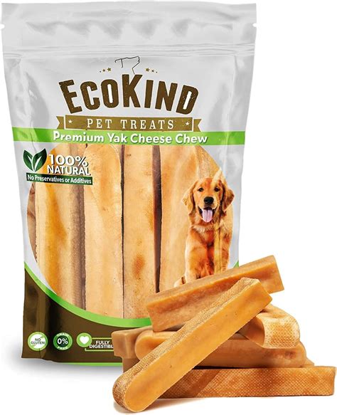 EcoKind Organic Yak Milk Dog Chews, Healthy Snacks, Chewy Himalayan ...