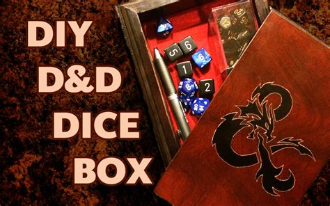 DIY D&D Dice Box - Webb Pickersgill