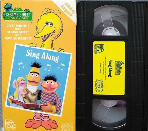 Sesame Street Sing Along VHS CTW (Does not include songbook) | Sesame ...