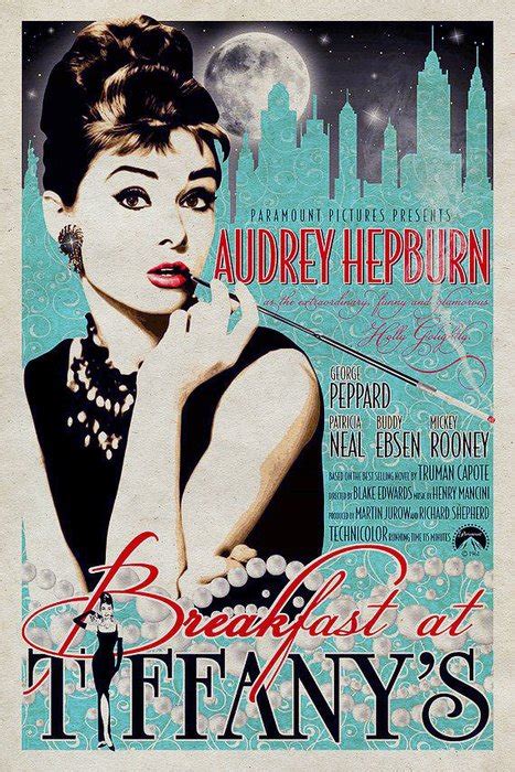 Large collection of beautiful vintage film posters - breakfast at Tiffany's (11) - Catawiki