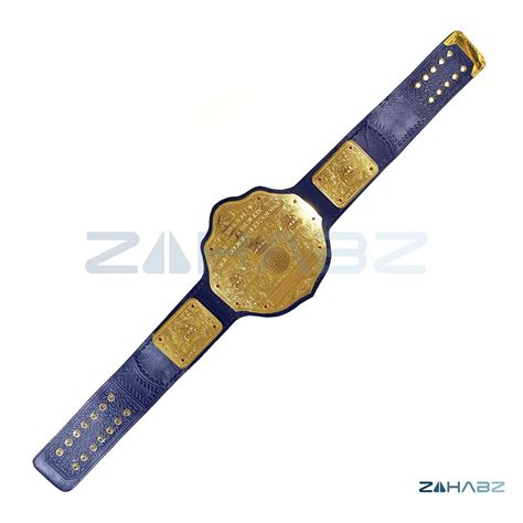 Big Gold Replica Belt World Heavyweight Championship Title Blue Belt ...