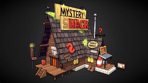 The Mystery Shack - 3D model by Emeryl (@elo-doudoune) [1f379af ...