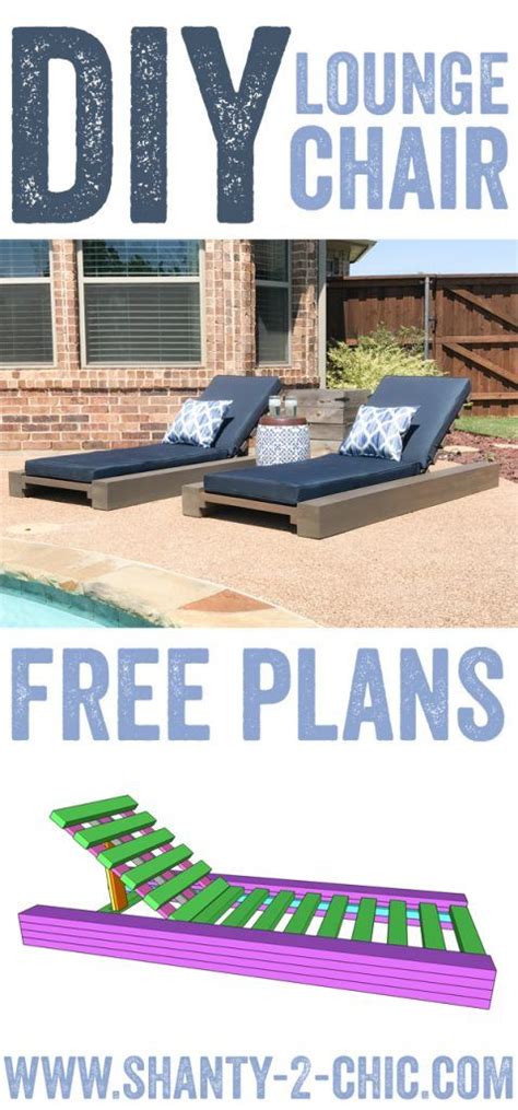 DIY Lounge Chair for only $85! | Outdoor lawn chairs, Lounge chair outdoor, Outdoor loungers