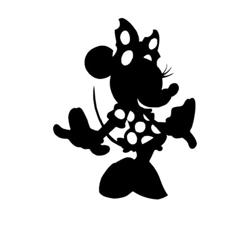 Minnie Mouse Body Silhouette