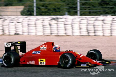 Alain Prost, Ferrari 641 at French GP High-Res Professional Motorsports ...