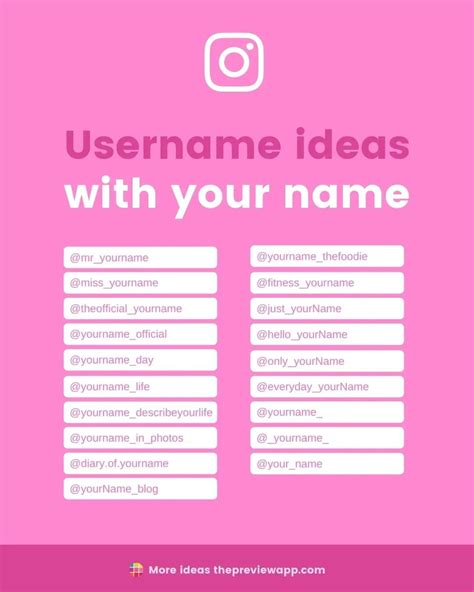 +150 Instagram Username Ideas (Must-Have List - 2021) | Instagram ...