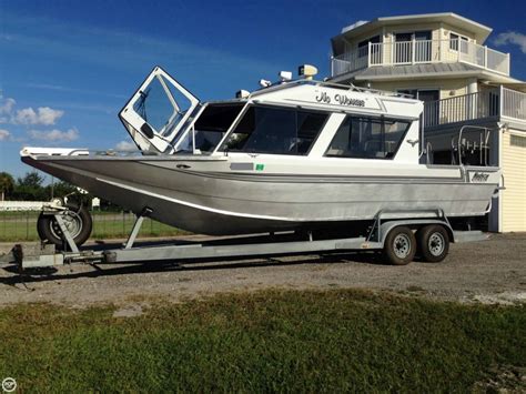 1995 Hudson Custom 27 Jet Boat Aluminum Fishing Boat | Moreboats.com