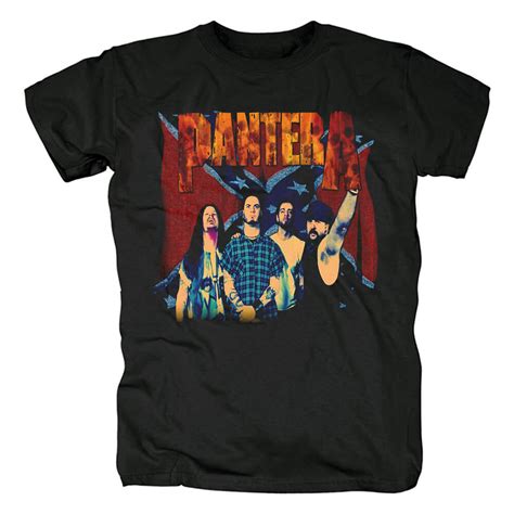 Pantera Band Tee Shirts Us Metal T-Shirt | WISHINY