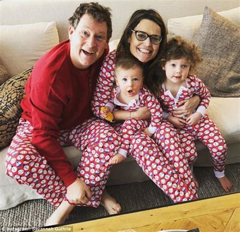 Savannah Guthrie shares photo of family in Christmas PJs | Daily Mail Online