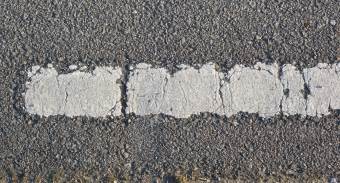 RoadMarkings0028 - Free Background Texture - road asphalt tarmac stripe white line old cracked ...