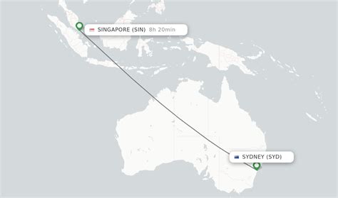 Direct (non-stop) flights from Sydney to Singapore - schedules ...