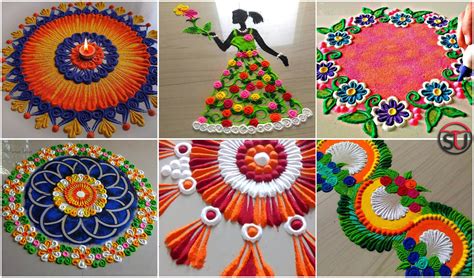 Simple And Beautiful Rangoli Designs For Festive Season - Stackumbrella.com