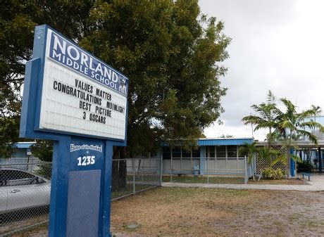 Sign Outside Norland Middle School Congratulates Editorial Stock Photo - Stock Image | Shutterstock