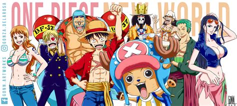 One Piece New World Characters Wallpaper