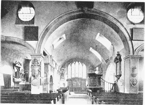 Plate 9: Chelsea Old Church, interior, looking east | British History Online