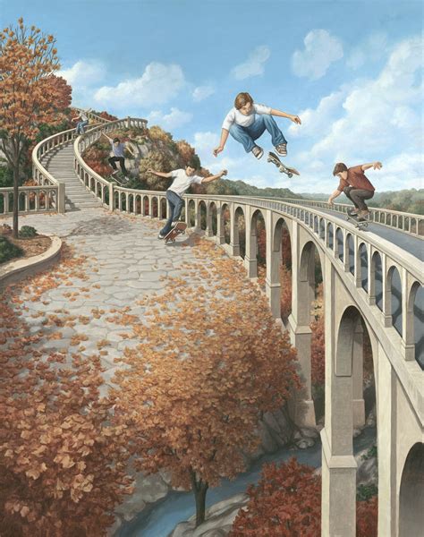 Some Incredible paintings of Rob Gonsalves - Meen Curry