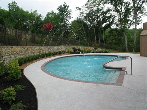 Pool built by Anderson Pools and Spas, Murfreesboro, TN | Swimming pool designs, Building a pool ...