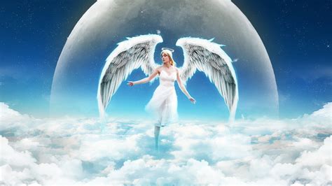 Heavenly Fantasy: Stunning HD Wallpaper of an Angel