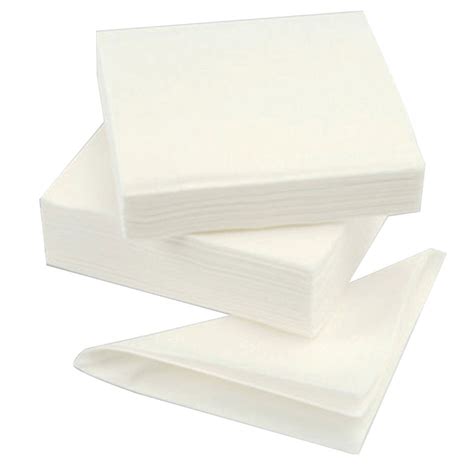 Paper Napkins 320x300mm 1-Ply White (500 Pack) 0502121