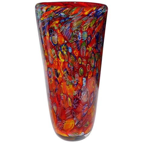 Murano Glass Vase at 1stDibs