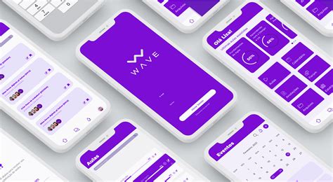 WAVE app on Behance