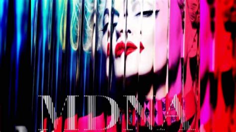 Madonna MDNA Album Cover Revealed - YouTube