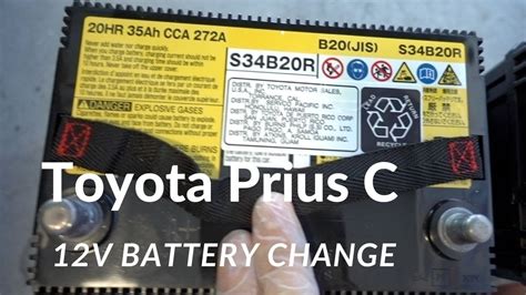 2013 Toyota Prius Battery Location