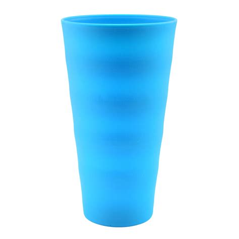 YBM Home Reusable Plastic Cups 18 oz, Unbreakable Drinkware Dishwasher ...