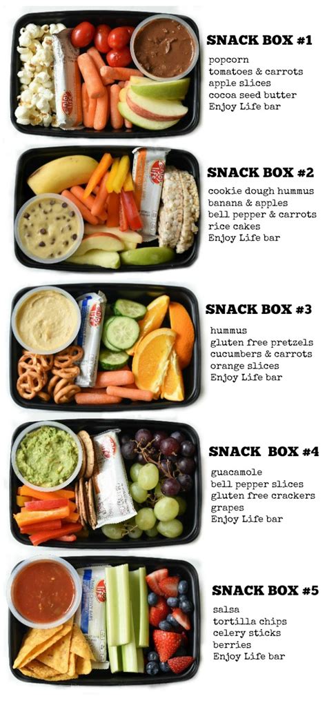 Kids Snack Bento Boxes - Fork and Beans