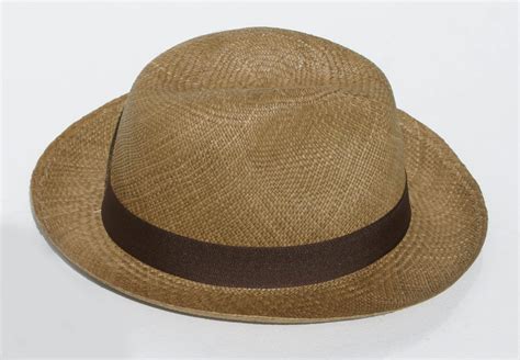 Brown Color Authentic Toquilla Straw Panama Hats for Men Wholesale Panamahats - $19.95 USD ...