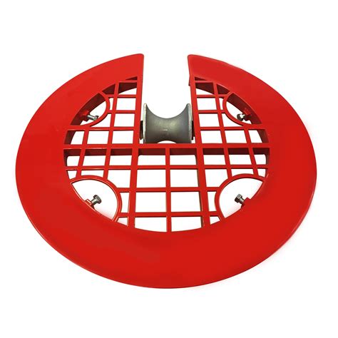 Lightweight Aluminum Manhole Safety Roller Grill & Hose Guide