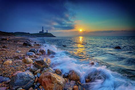 Montauk Sunrise Photograph by Rick Berk - Fine Art America