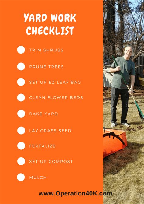 Making Yard Work Easier - with checklist! - Try To Garden