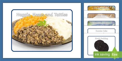 Scottish Hogmanay Food Photo Display Pack (Teacher-Made)