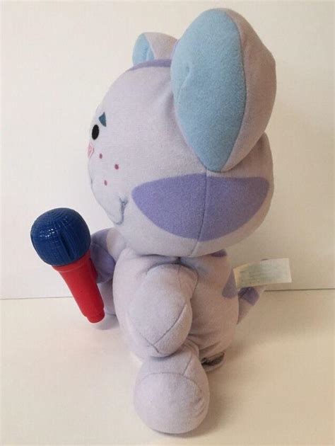 2000 Fisher Price Blues Clues Freeze Dance Periwinkle Cat Plush Talks ...