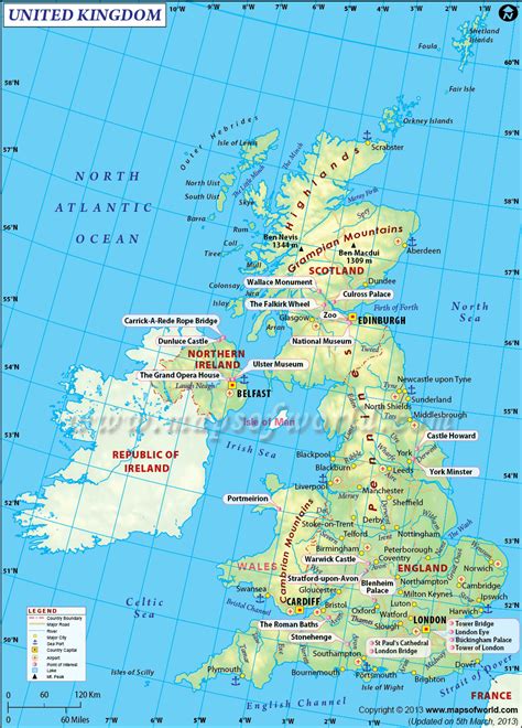 Scotland In Uk Map