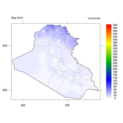 Monthly Climate Data for Iraq : May 2016 | mawredh2o.org