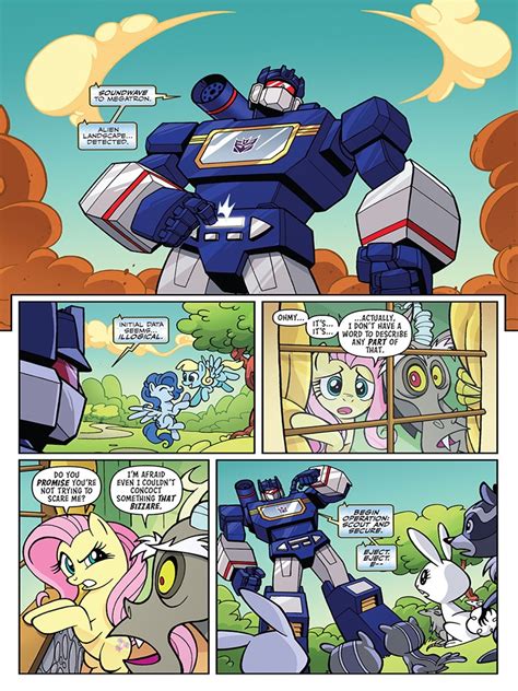 IDW’s My Little Pony / Transformers: Issue #3 iTunes Preview ...