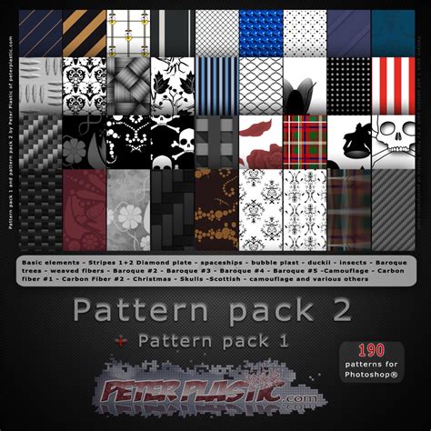 Ultimate Collection of Free Photoshop Pattern Sets - TutorialChip
