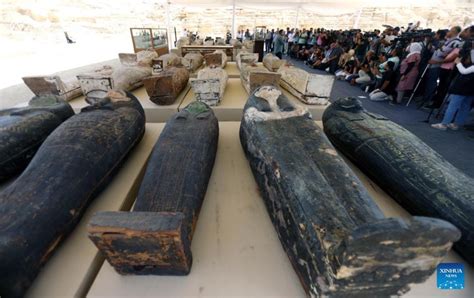 Egypt Unveils Major Archaeological Discovery of 250 Coffins and 150 ...