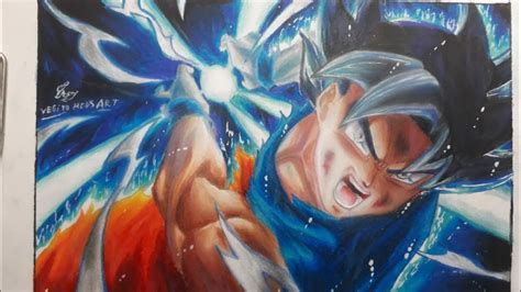 Dragon Ball Goku Ultra Instinct Drawing