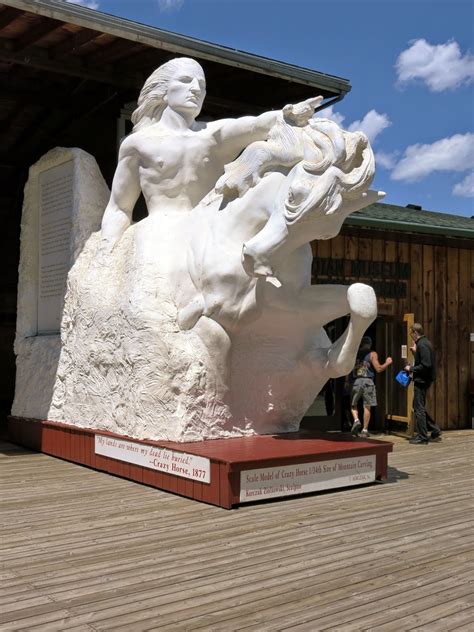 Art: Day/Night. Chief Crazy Horse Monument. Black Hills, South Dakota.