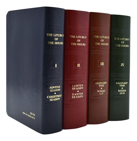 Liturgy of the Hours, Single Volumes or Set of Four - St. Jude Shop, Inc.